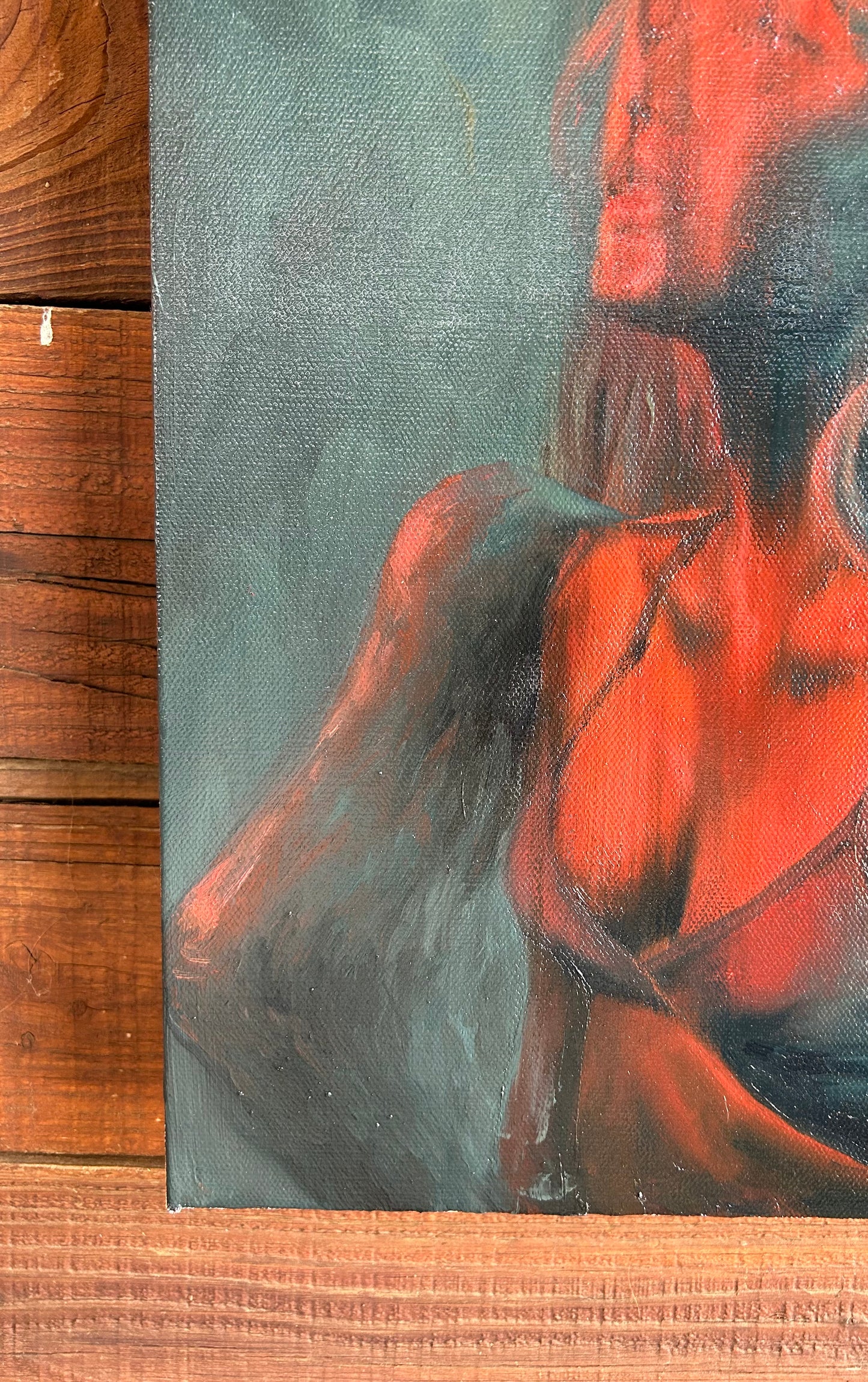 Unseen In Red - Original -